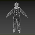 clown circus actor man character circus clown 3d model