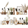 Bathing products combination 3d model