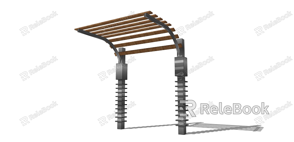 Modern gallery structure model