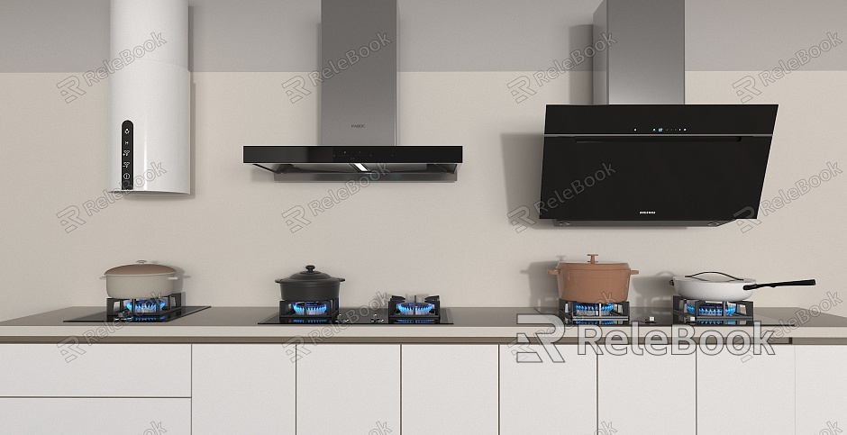 Range Hood Modern Range Hood Gas Stove model