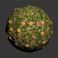 Two Colorful Healthy Grain Balls With Corn Seeds And Nutritious Ingredients