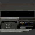Self Service ATM Machine With Touch Screen Display And Card Reader