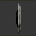 Medieval Shield Ancient Shield Defensive Weapon Ancient Shield Iron Shield Protective Shield Wooden Shield 3d model