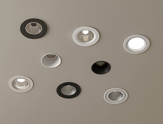 Spotlight Downlight 3d model