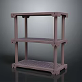 Sturdy Three Tier Storage Shelf For Efficient Home Garage Office Organization