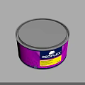 Reoflex Duty Mint Putty Mix Food Product In Jar With Purple Label
