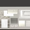 Modern Textured Curtain Panels With Pleated Designs And Linen Blend Fabrics