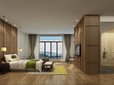 New Chinese Room Homestay Suite model