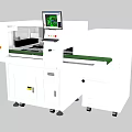 Automatic plate machine SMT workshop equipment virtual simulation animation 3d model