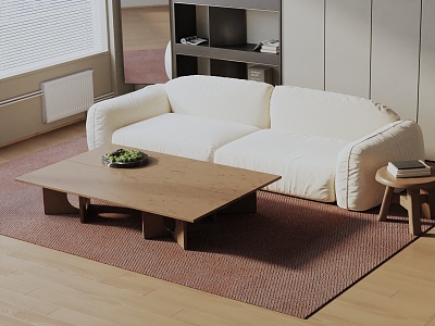 Three-seat sofa model