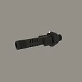 Black Mechanical Part With Textured Grip Holes And Durable Connector Design
