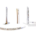 Modern Traffic Signs With Sleek Design Various Shapes And White Gold Finish For Road Guidance