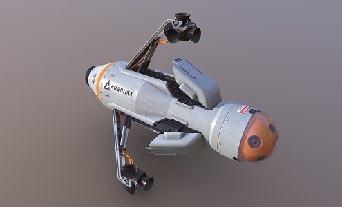 space probe 3d model