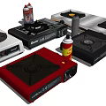 Assorted Kitchen Gas Stoves In Various Colors And Styles For Home Use