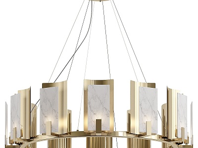 Modern Chandelier Glass Chandelier Long Strip Chandelier Stair Chandelier Large Chandelier Decorative Chandelier 3d model