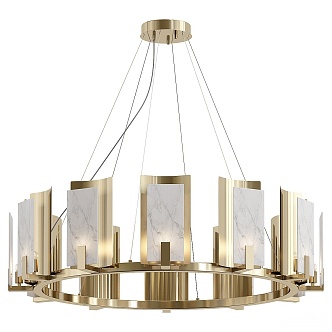 Modern Chandelier Glass Chandelier Long Strip Chandelier Stair Chandelier Large Chandelier Decorative Chandelier 3d model