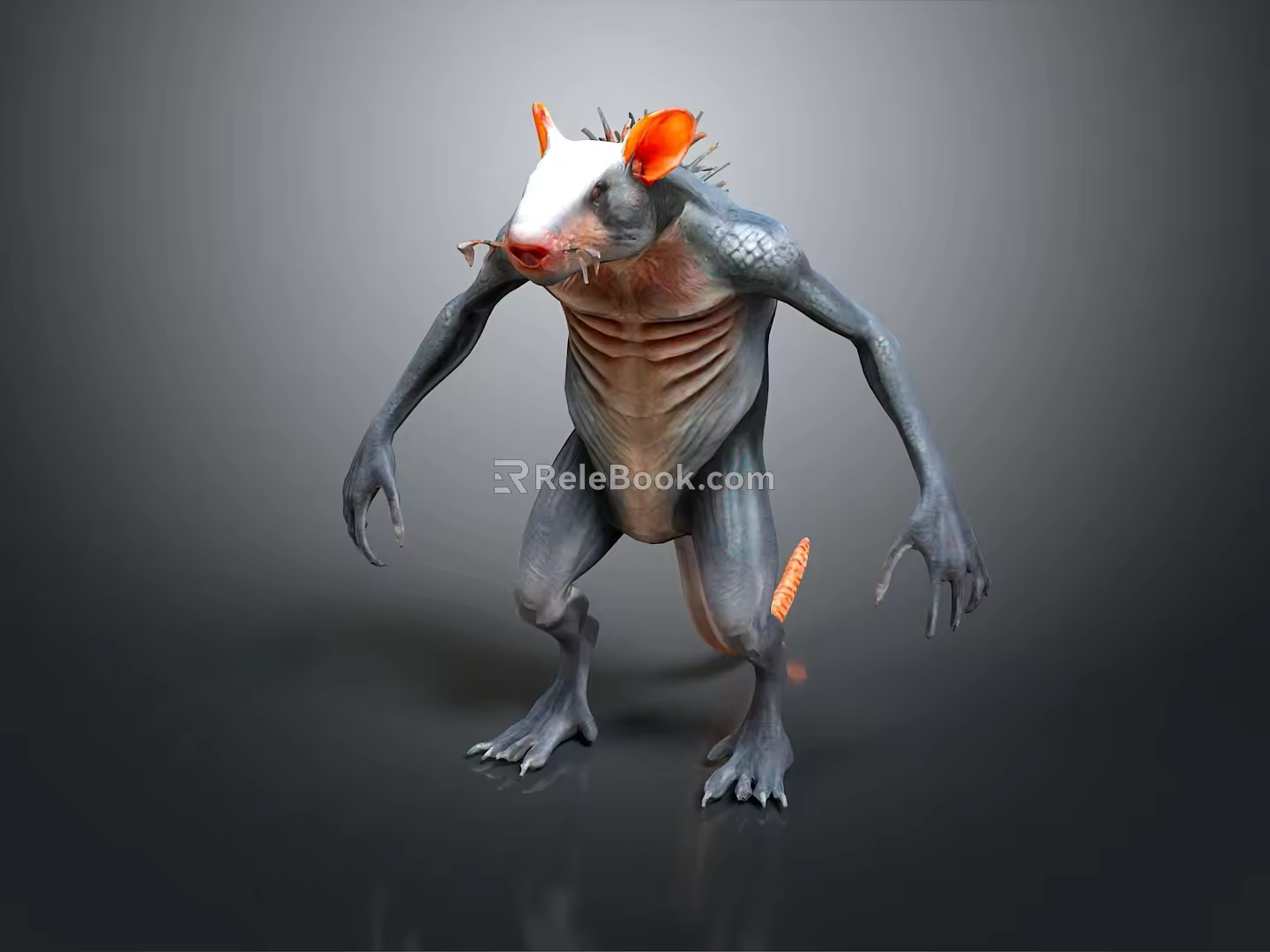 Mouse Wizard Mouse Warlock Cartoon Mouse Animation Mouse Animation Mouse Cartoon Character Cartoon Animal 3d model