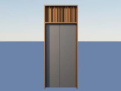 Elevator door SU model 3d model