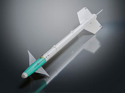 modern missile cruise missile 3d model