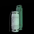 Modern Gas Tank Modern Realistic Gas Tank Gas Tank Equipment Industrial Flammable and Explosive Goods 3d model