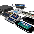 Modern Game Machine 3d model