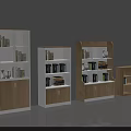 Modern Wooden Bookcases With Glass Doors Open Shelves And Storage Cabinets Different Designs