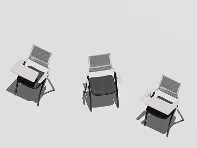 Ergonomic Office Chair With Mesh Back Adjustable Height And Comfortable Seat Cushion 3d model
