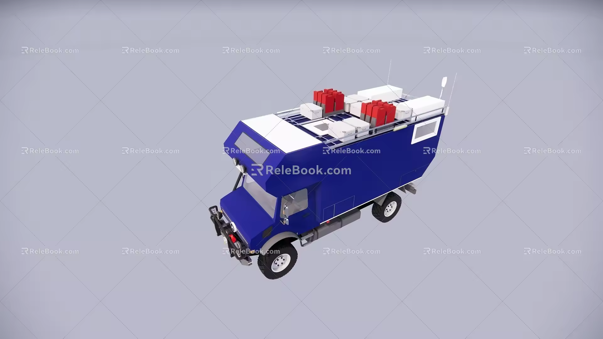 RV model 3d model