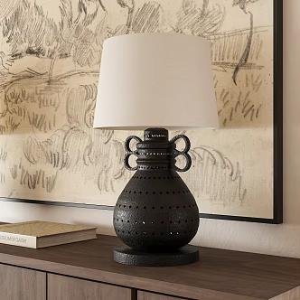 Middle Style Table Lamp 3d model