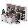 Office Desk and Chair Office Desk and Chair Combination 3d model