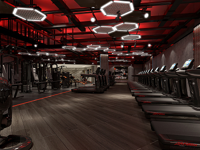 Gym 3d model