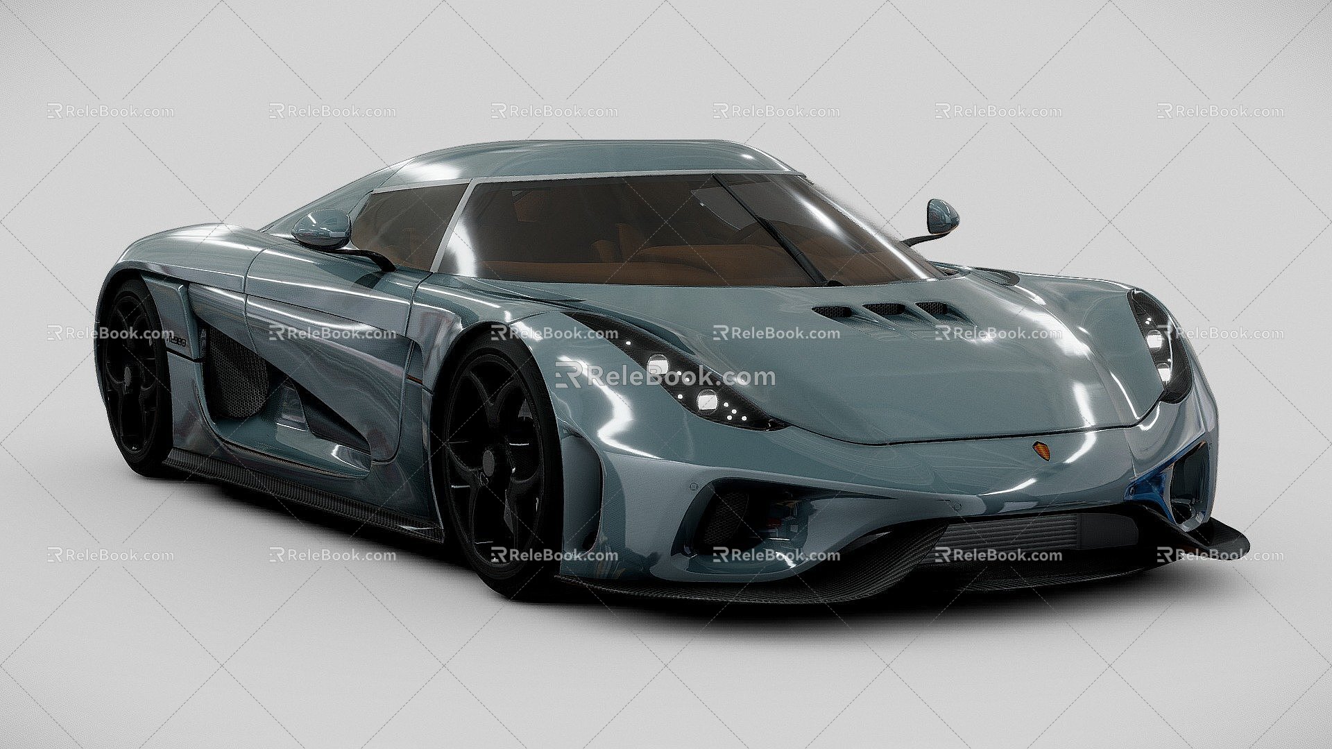 Koenigsegg Regera2017 car 3d model