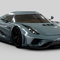 Koenigsegg Regera2017 car 3d model