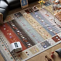 Traditional Square Rug With Colorful Patterns For Living Room Home Decor And Furniture