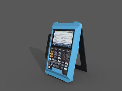 Handheld oscilloscope industrial portable multi-function instrument electronic instrument 3d model