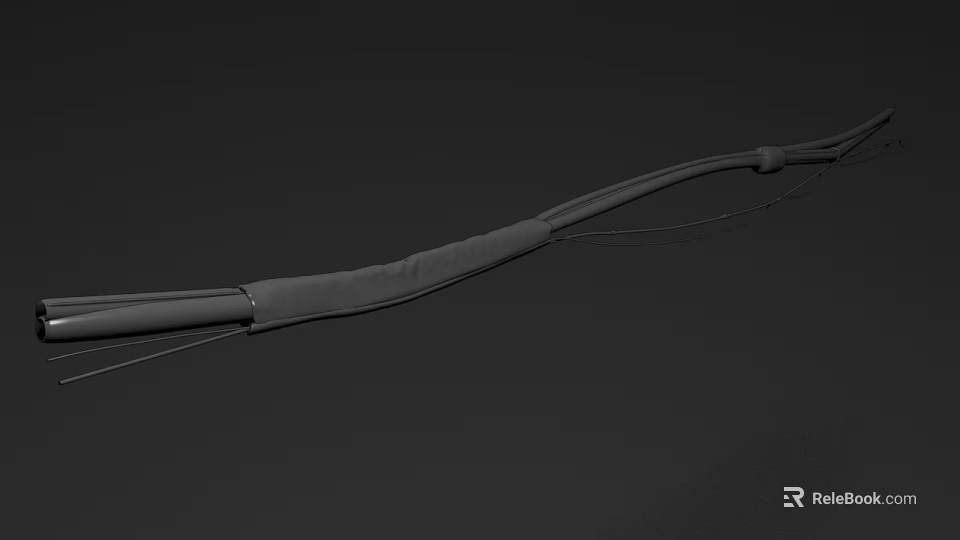 Modern Gray Ceramic Tea Set With Minimalist Strainer And Sleek Design 3d model