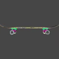 Skateboard As Sports Equipment With Durable Deck And Smooth Wheels