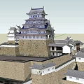 Ancient Architecture Bird's Eye View With Historic Walls And Traditional Courtyards