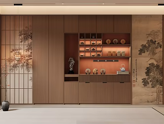 Tea Room 3d model
