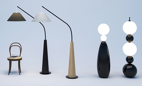 Floor Lamp Fixtures 3d model