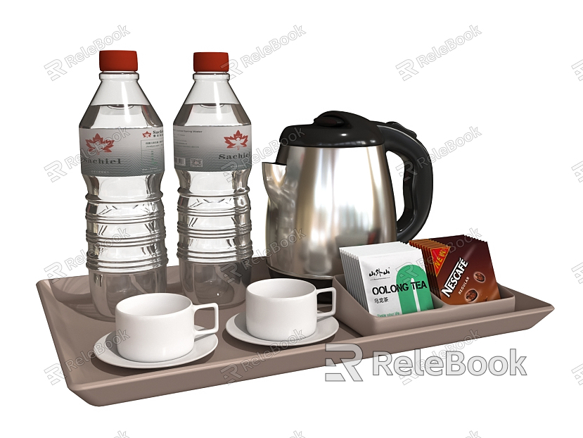 Modern Mineral Water Hotel Tea Set Mineral Water model