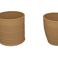 Bamboo Basket Bamboo Basket Woven Storage Basket 3d model