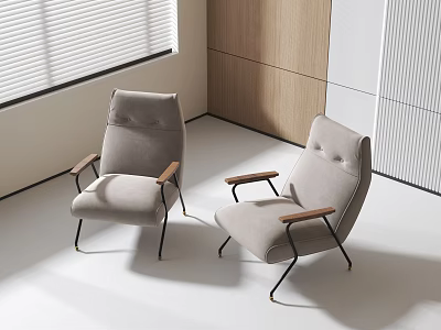 Modern Sofa Chair Single Chair 3d model