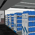 Hubei University of Science and Technology ZTO Express Self Pickup Lockers for Student Package Collection