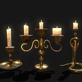 Elegant Gold Candle Holders In Diverse Designs And Decorative Styles