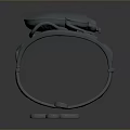 Stylish Beetle Design Ring 3D Model Fashion Accessory Unique Jewelry Piece