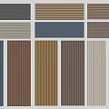 Modern wall panel 3d model
