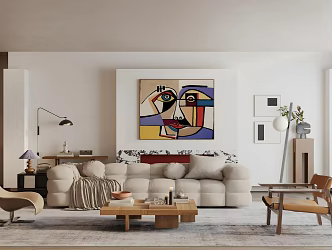 Living room 3d model