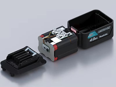 Modern Wireless Bluetooth Headphone Speaker With High Quality Audio And Portable Design 3d model