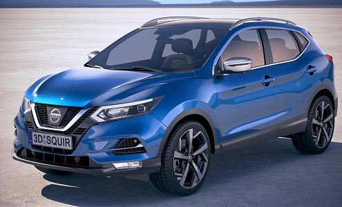 Hyundai Motor East Nissan Qashqai 3d model